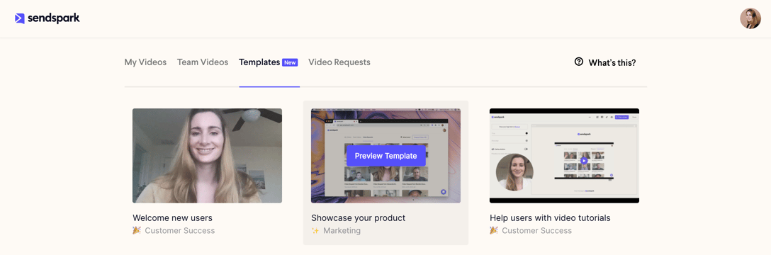 Video Templates for Snovio