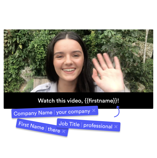 Dynamic video personalization