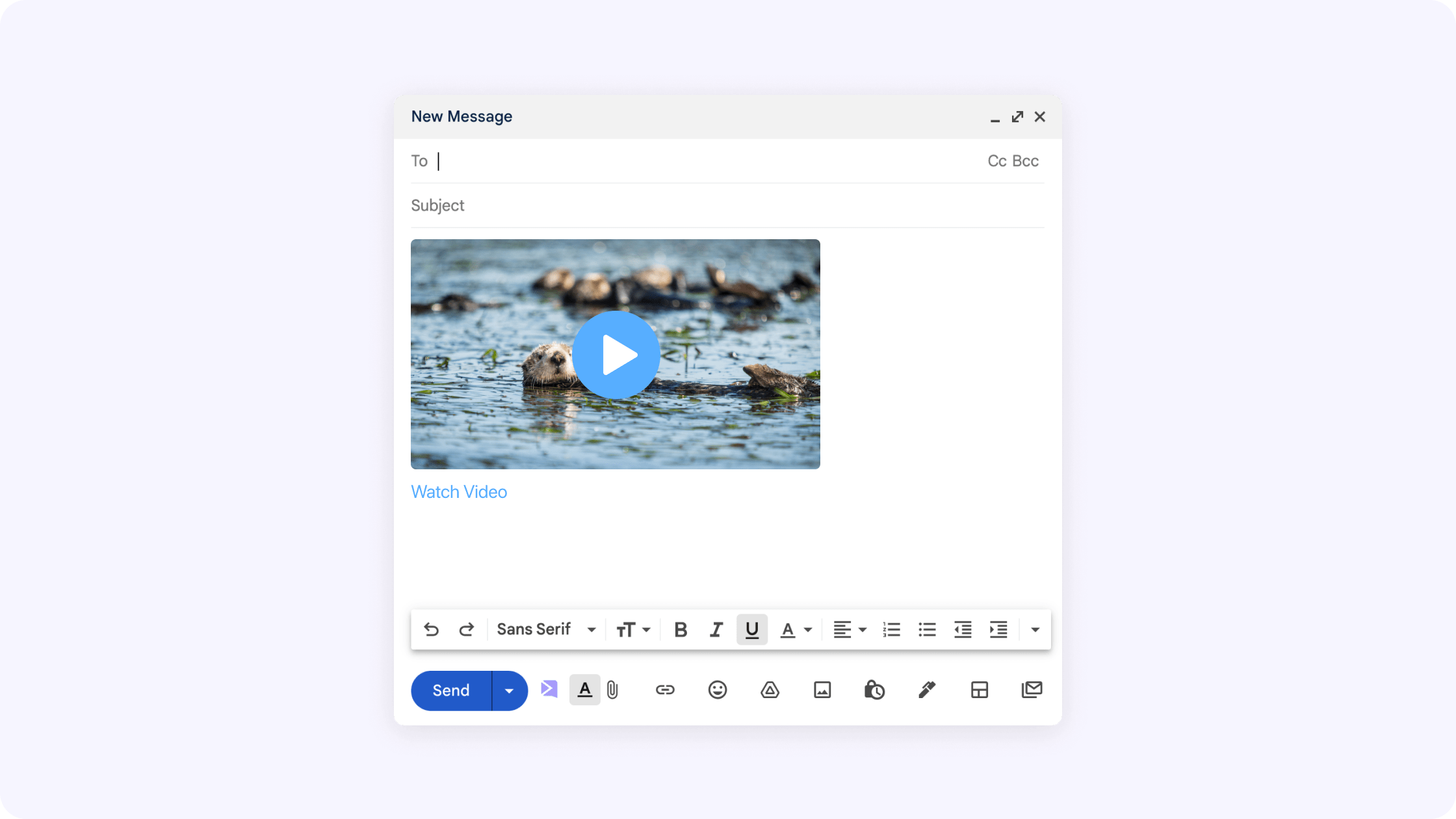 Custom Domain Video Email