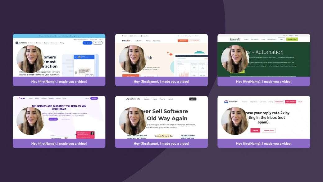 Bulk Personalize Video Backgrounds
