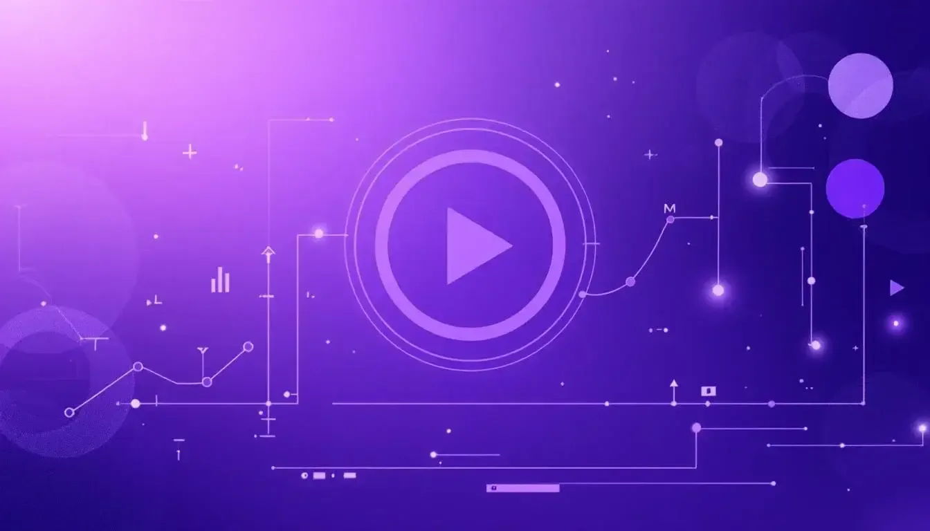 Video prospecting workflow visualization showing personalized video messages connecting B2B sales reps with prospects at scale